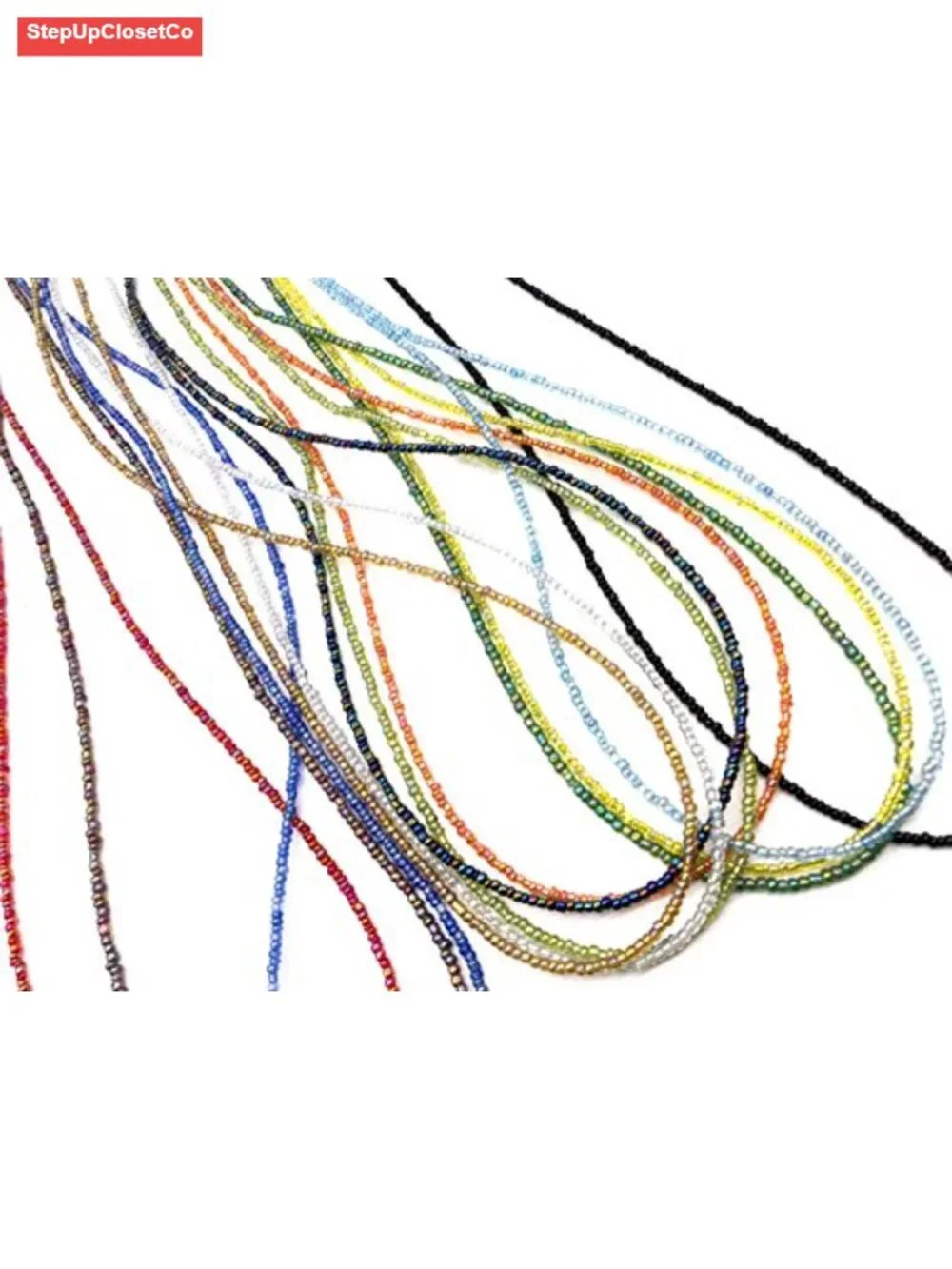 Multicolor Beaded Eyeglass Chain Sunglass Holder Strap Lanyard 12-Pack Acrylic